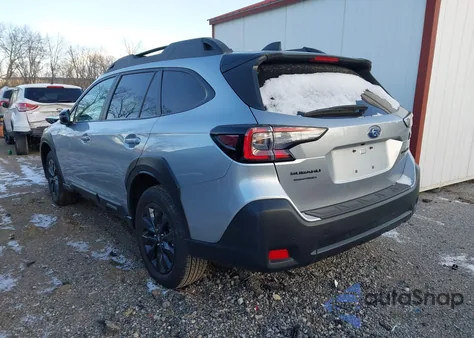 2025 Subaru Outback Onyx Edition из США, поврежденный, VIN 4S4BTALC7S3238243